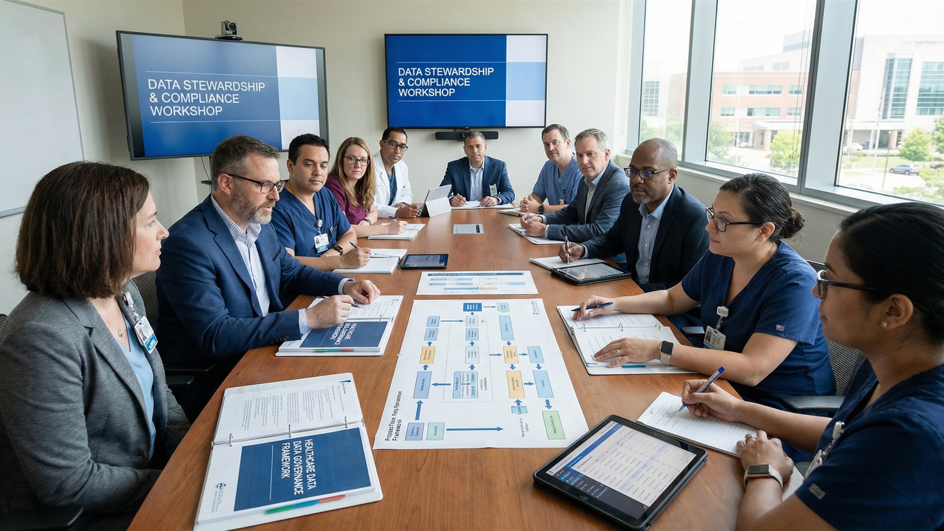 Healthcare data governance and process improvement consulting
